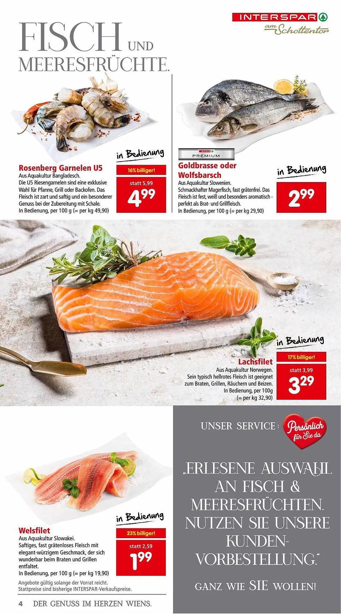 Interspar Flugblatt von 26. September bis 11. Oktober 2023 - Flugblätt seite  4