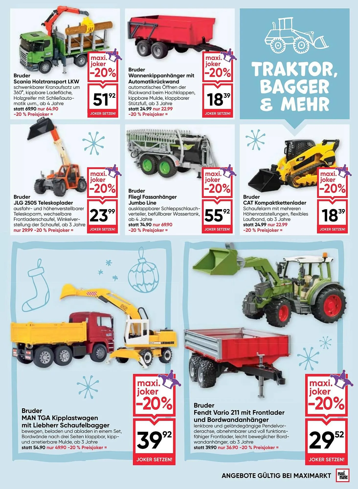 Maximarkt Flugblatt von 30. Oktober bis 24. Dezember 2025 - Flugblätt seite  35