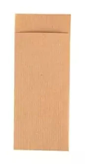 Mini-Papiertüten, braun, 5,3 x 11,5 cm, 50 Stück