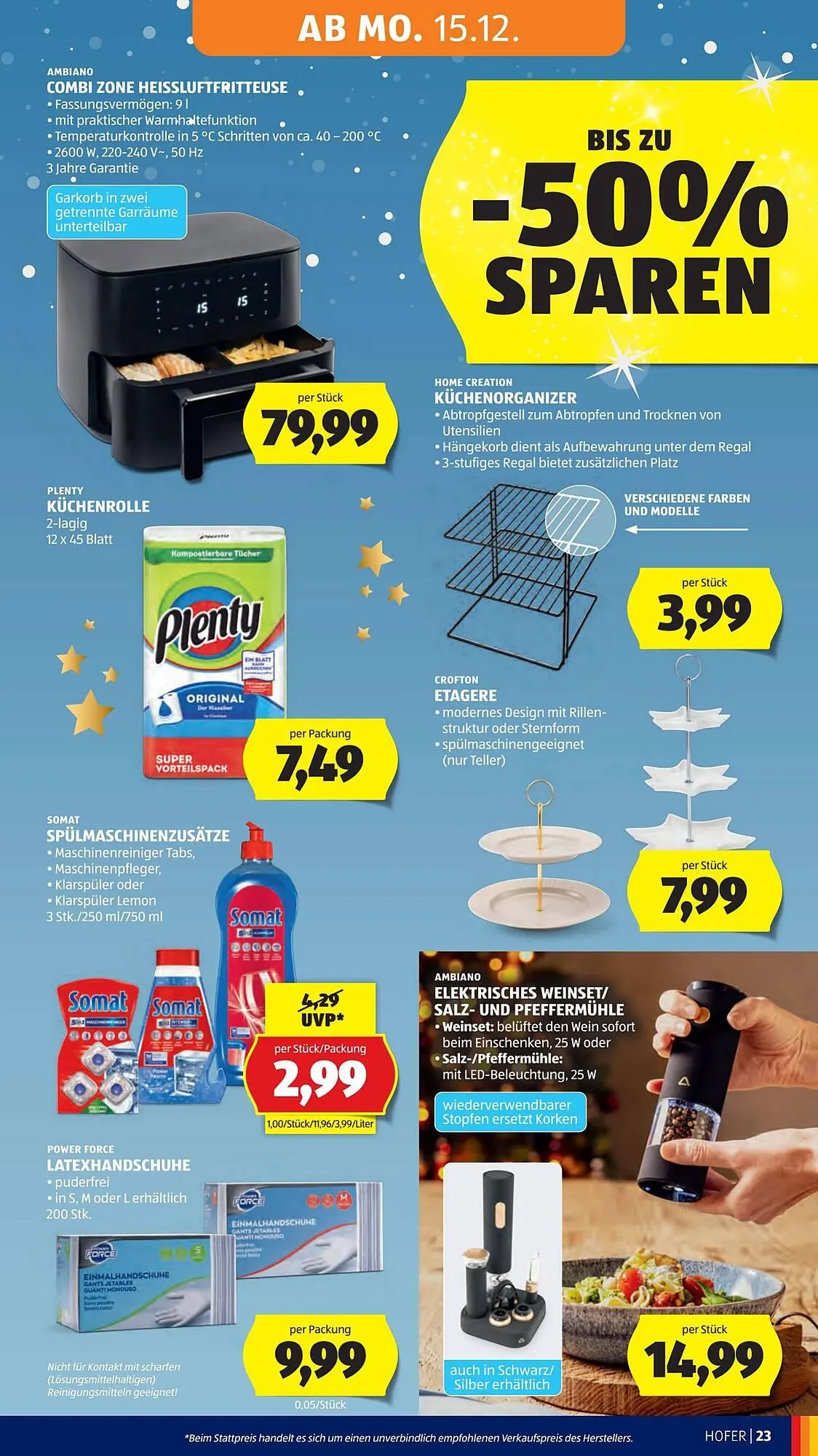 Hofer Flugblatt von 12. Dezember bis 18. Dezember 2025 - Flugblätt seite  35