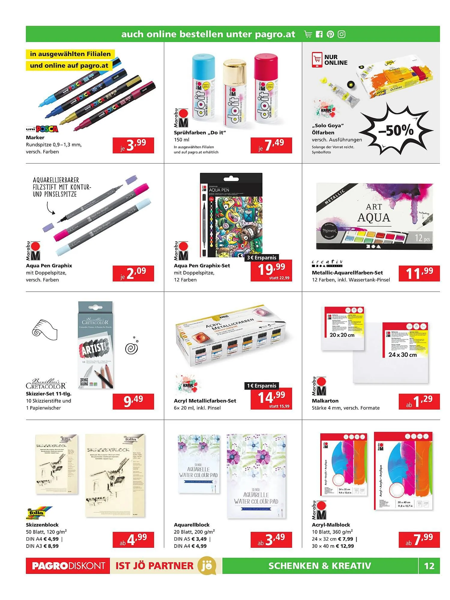 Pagro Diskont Flugblatt von 28. September bis 11. Oktober 2023 - Flugblätt seite 12