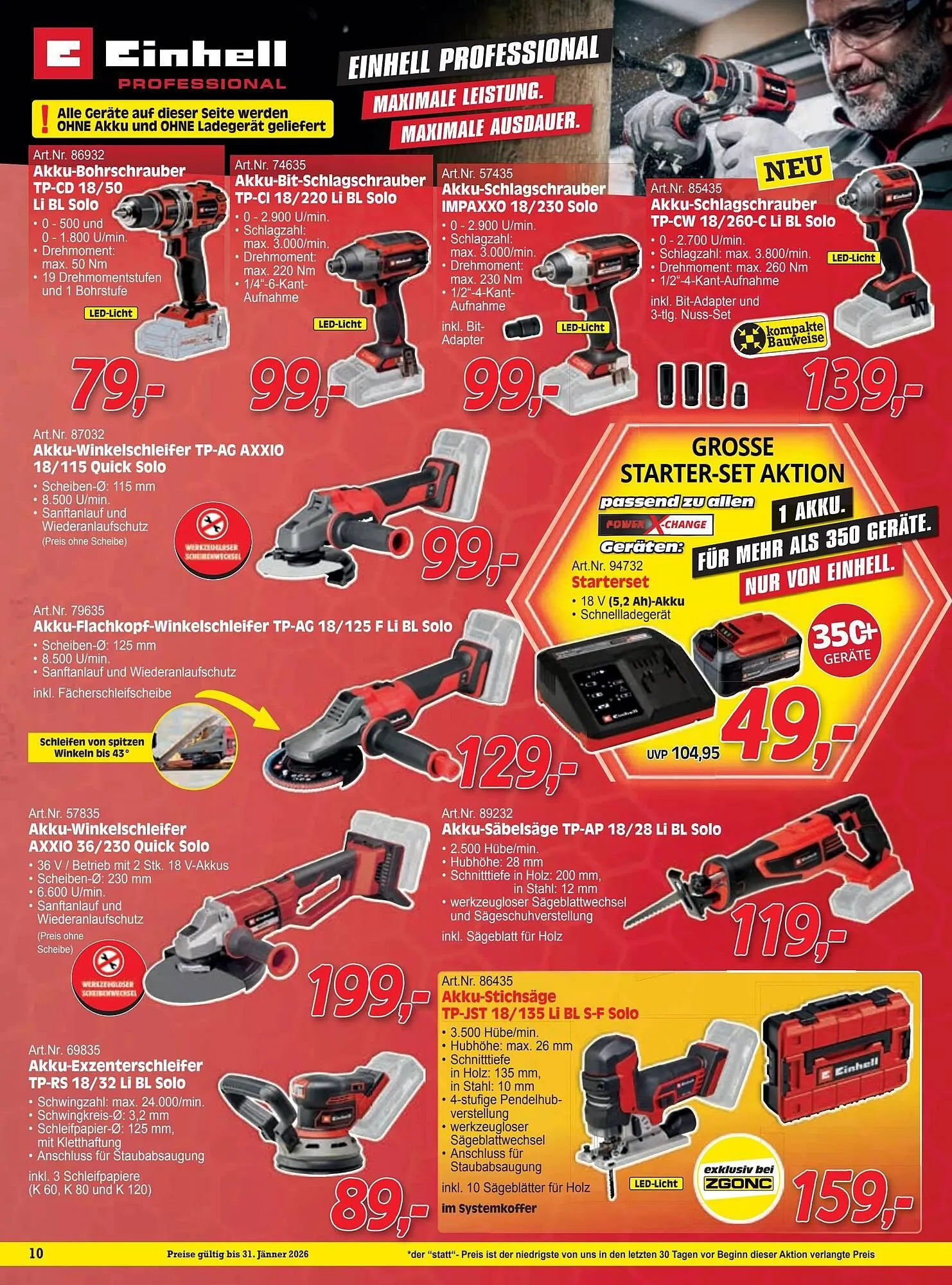 Zgonc Flugblatt von 15. Jänner bis 1. Februar 2026 - Flugblätt seite  10