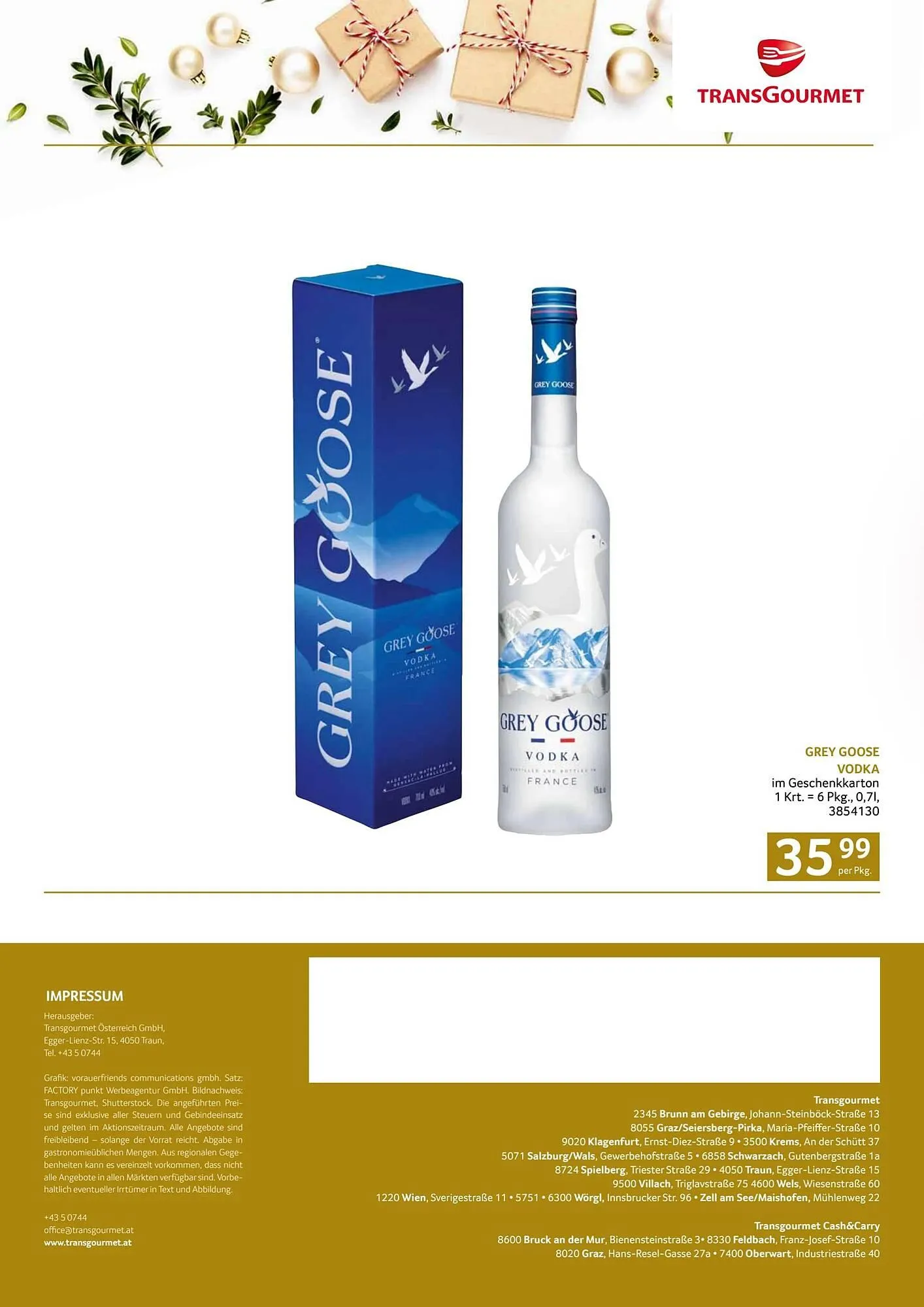 Transgourmet Flugblatt von 13. Oktober bis 24. Dezember 2025 - Flugblätt seite  80