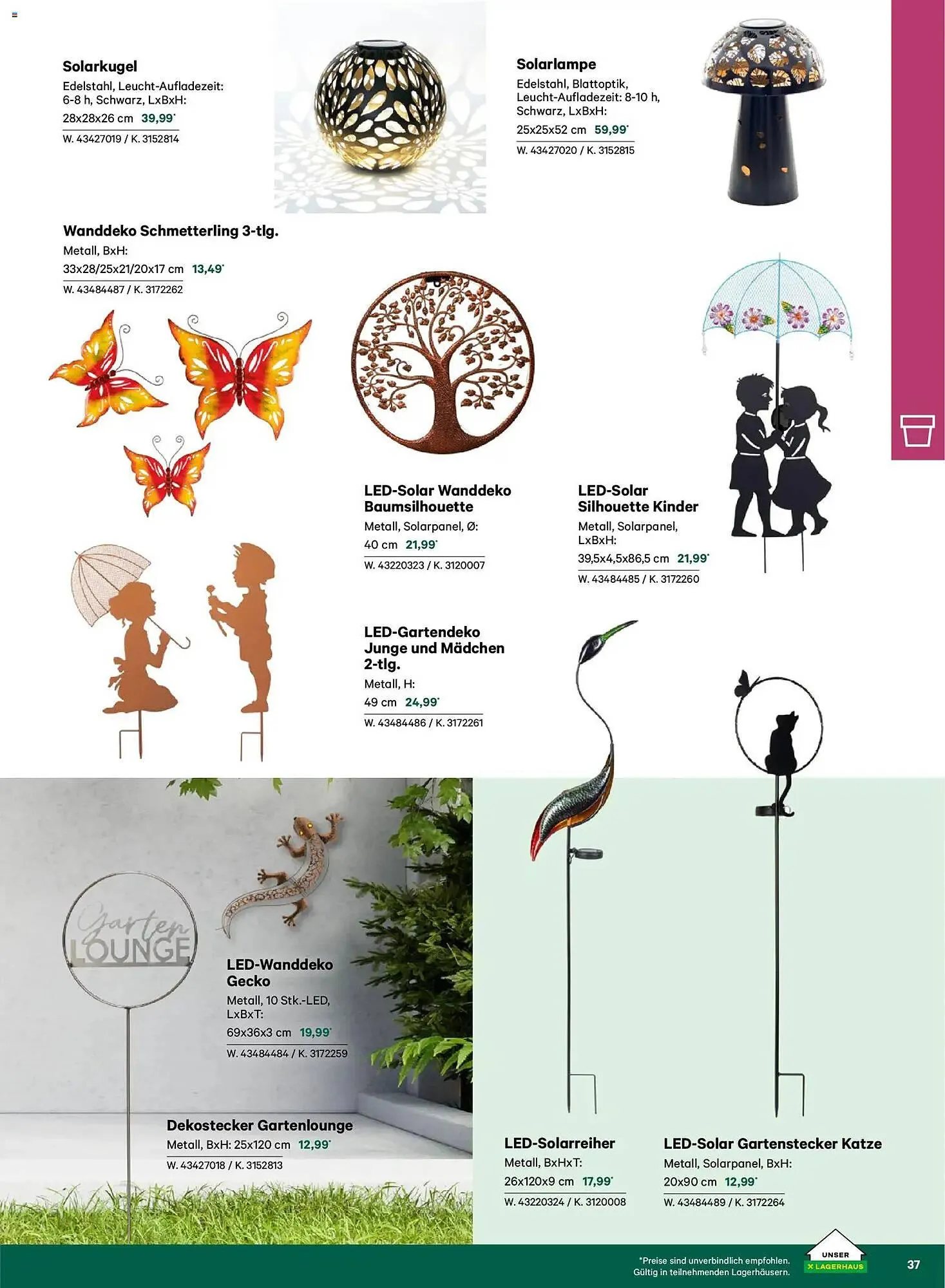 Lagerhaus Flugblatt von 22. Februar bis 31. Mai 2026 - Flugblätt seite 37