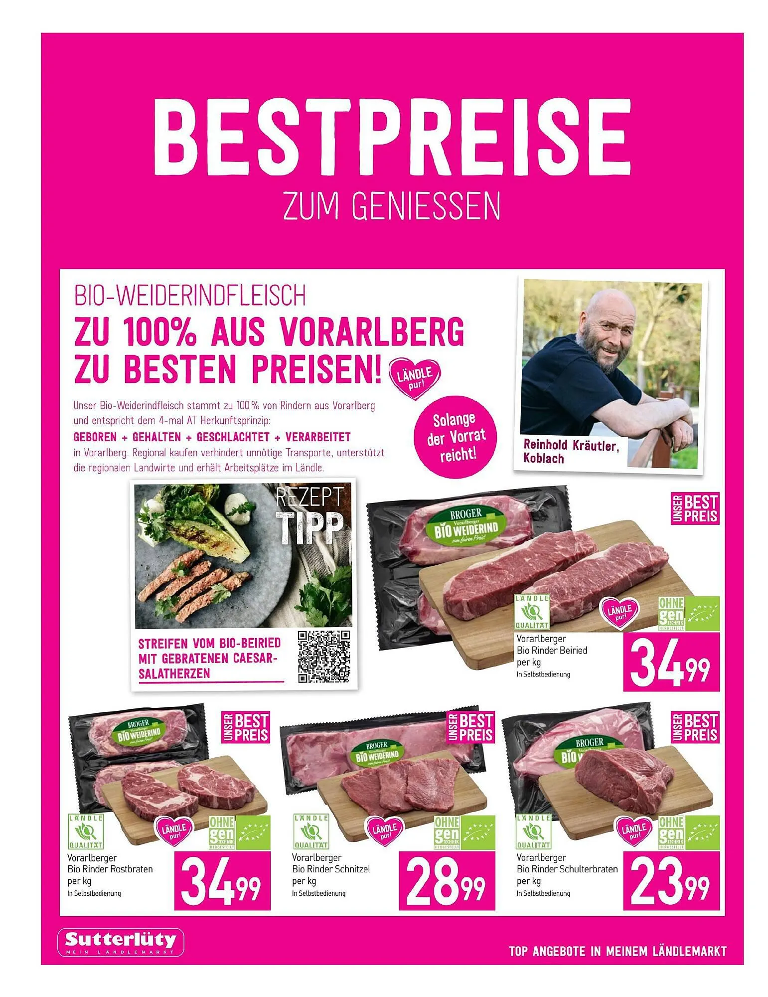 Sutterlüty Flugblatt von 30. November bis 5. Dezember 2023 - Flugblätt seite 10