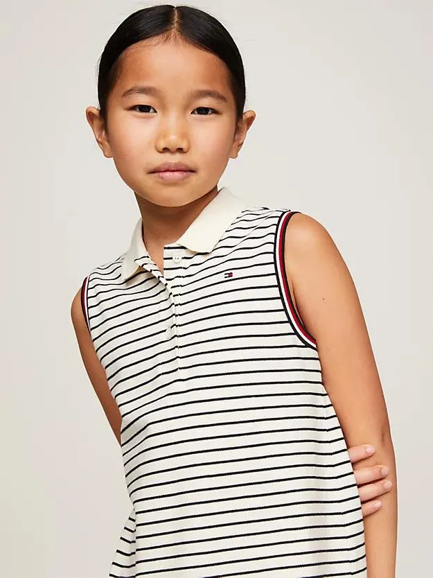 Classics ärmelloses Mini-Polokleid