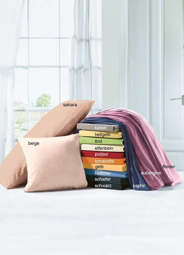 Spannbetttücher aus reiner Baumwolle