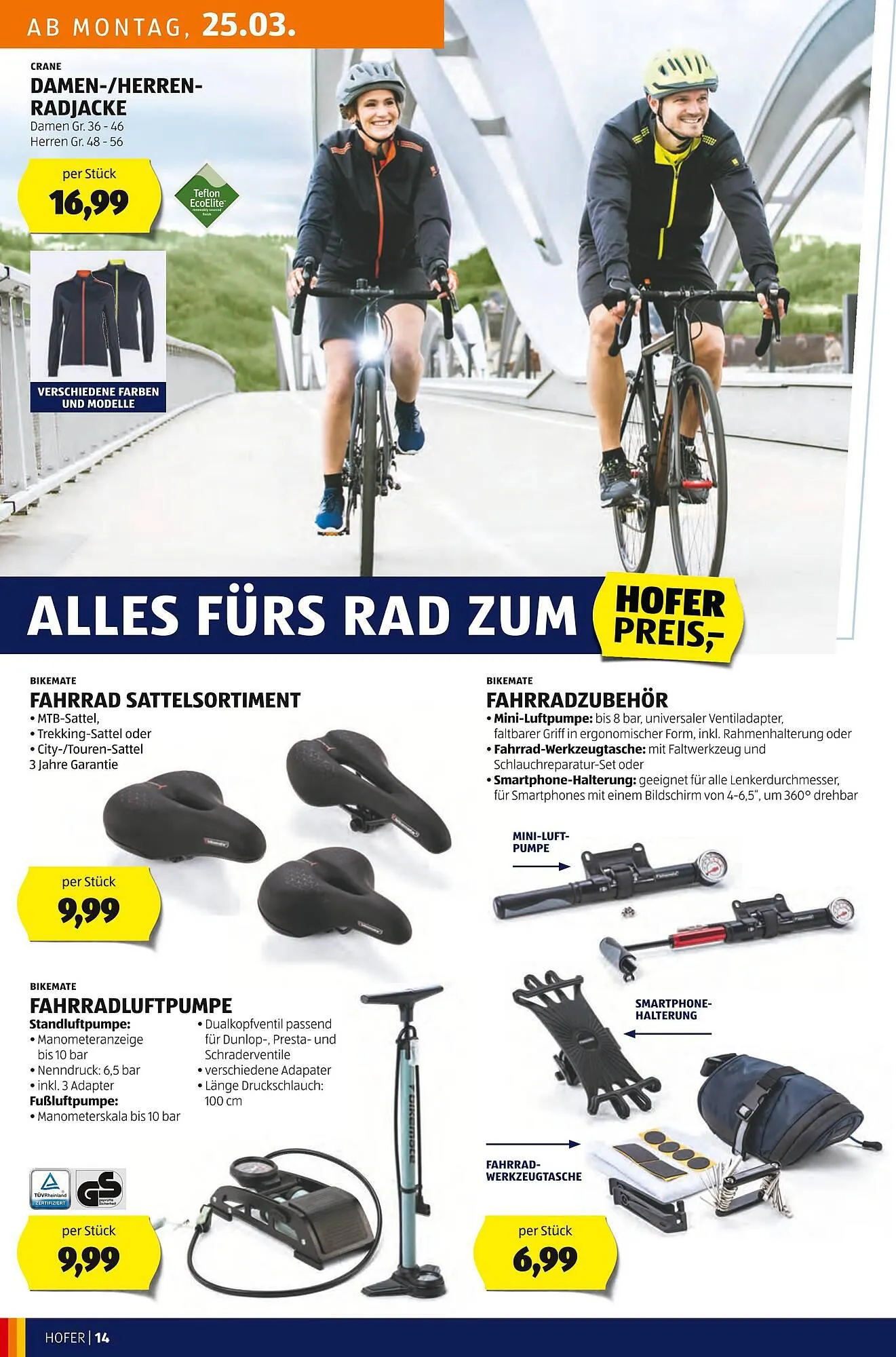 Hofer Flugblatt von 22. März bis 28. März 2024 - Flugblätt seite 16