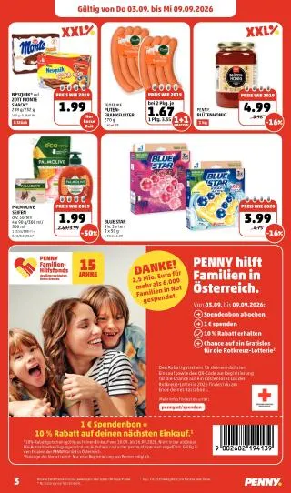 PENNY Flugblatt von 3. September bis 9. September 2026 - Flugblätt seite 3