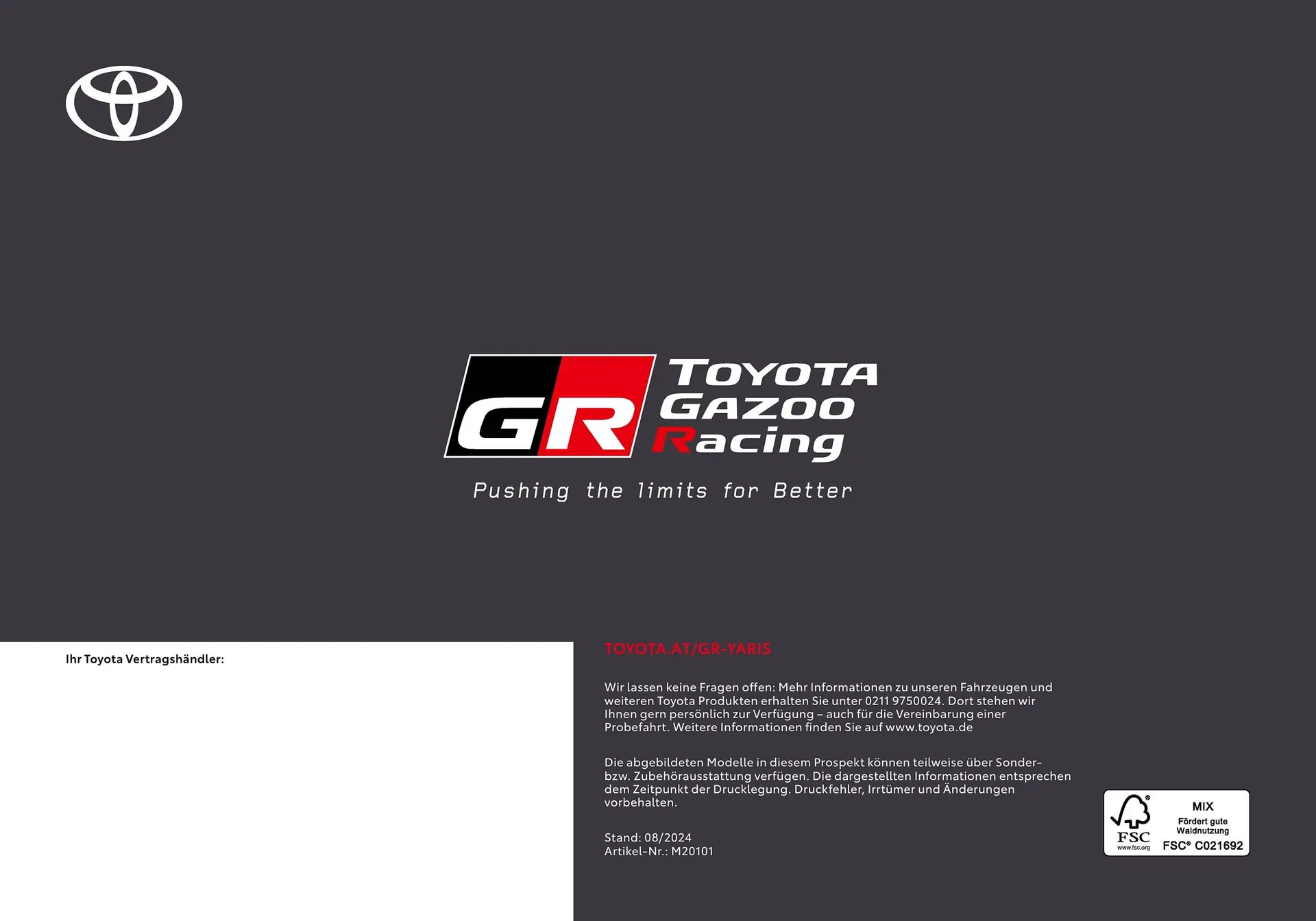 Toyota Flugblatt von 1. April bis 20. Oktober 2026 - Flugblätt seite  32