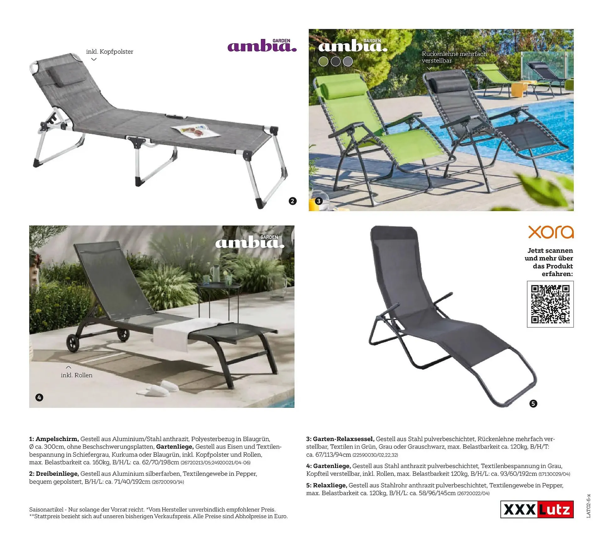 XXXLutz Prospekt von 20. Februar bis 25. Dezember 2026 - Flugblätt seite  123
