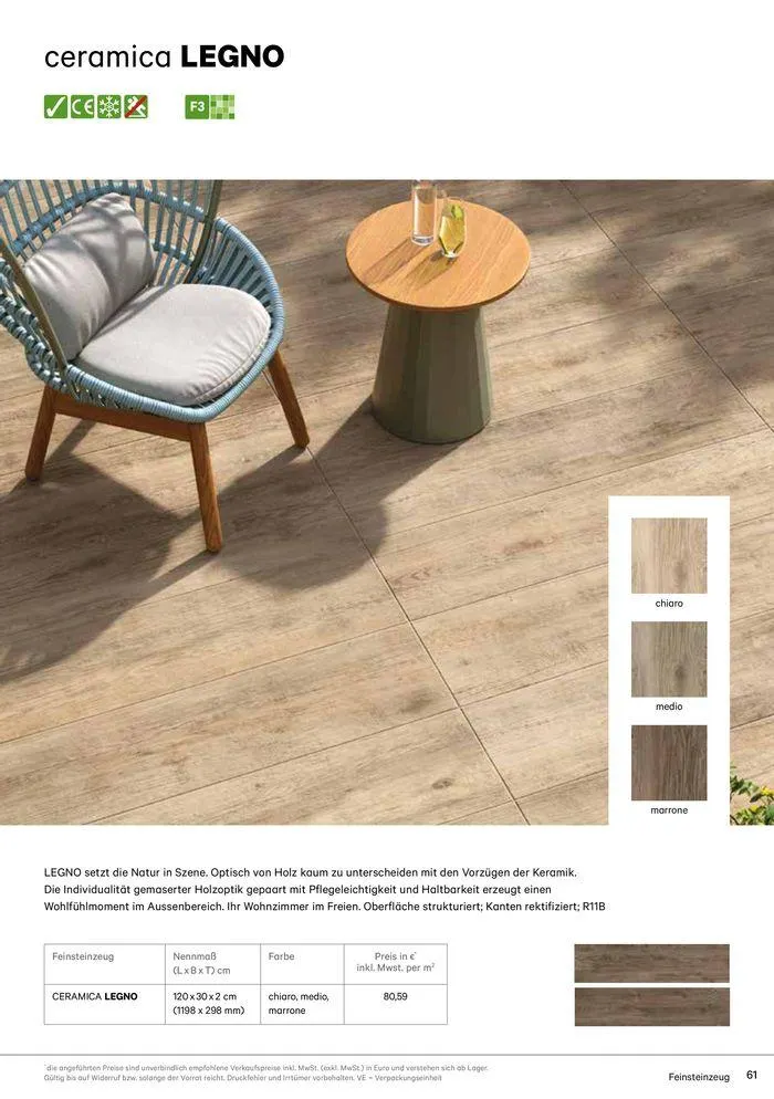 Casafino Katalog von 1. Februar bis 31. Dezember 2024 - Flugblätt seite 61