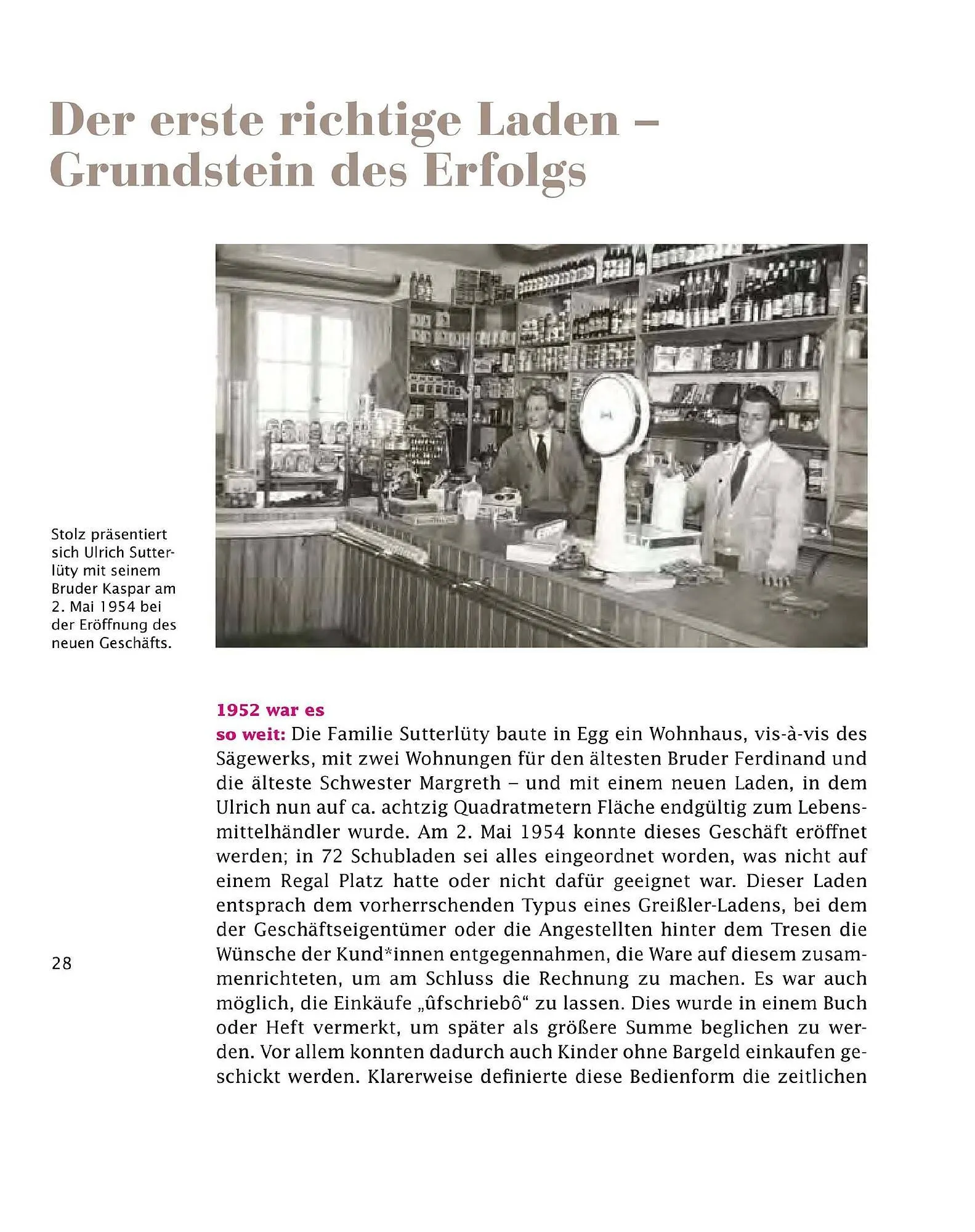 Sutterlüty Flugblatt von 21. Juli bis 31. Dezember 2025 - Flugblätt seite  28