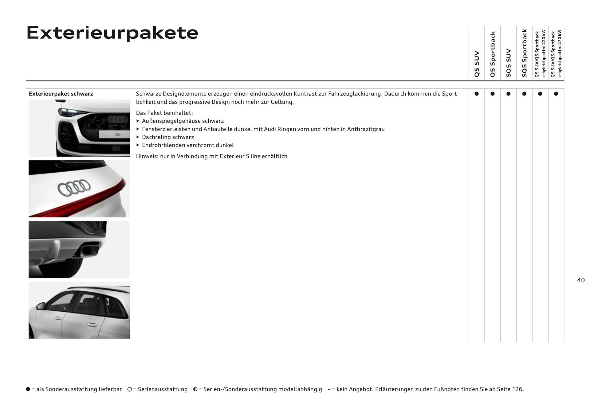 Audi Flugblatt von 20. November bis 22. Juli 2026 - Flugblätt seite 40