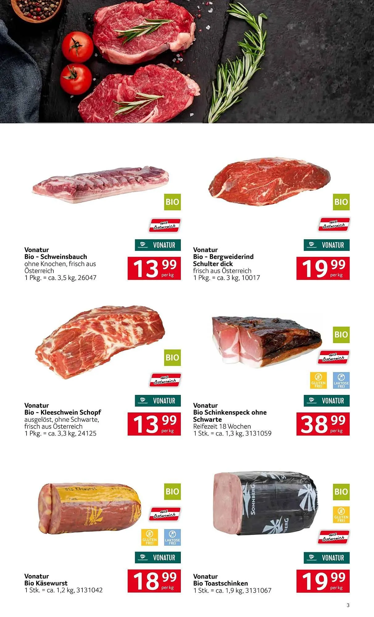 Transgourmet Flugblatt von 26. Jänner bis 22. Februar 2026 - Flugblätt seite  3