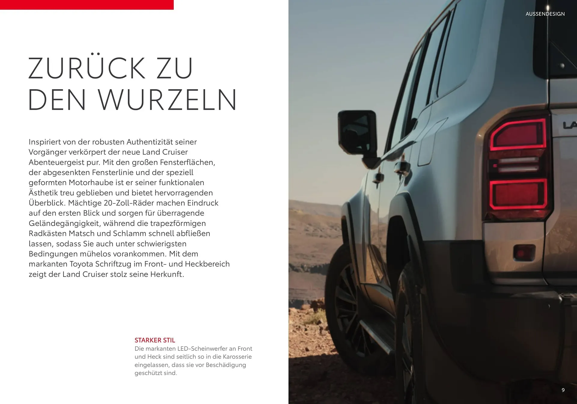 Toyota Flugblatt von 1. April bis 20. Oktober 2026 - Flugblätt seite  9