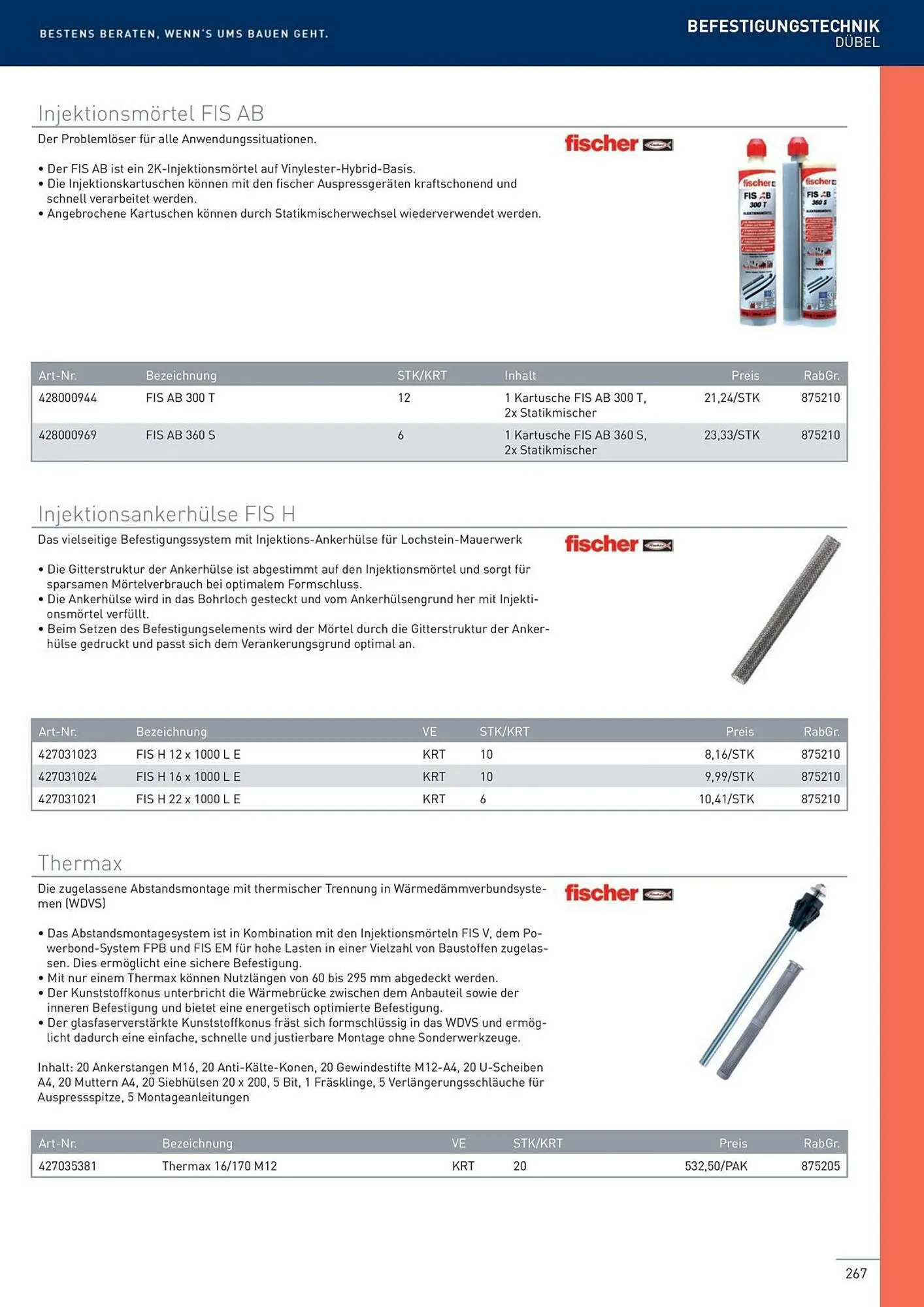 Würth Flugblatt von 22. Februar bis 31. Dezember 2024 - Flugblätt seite 267