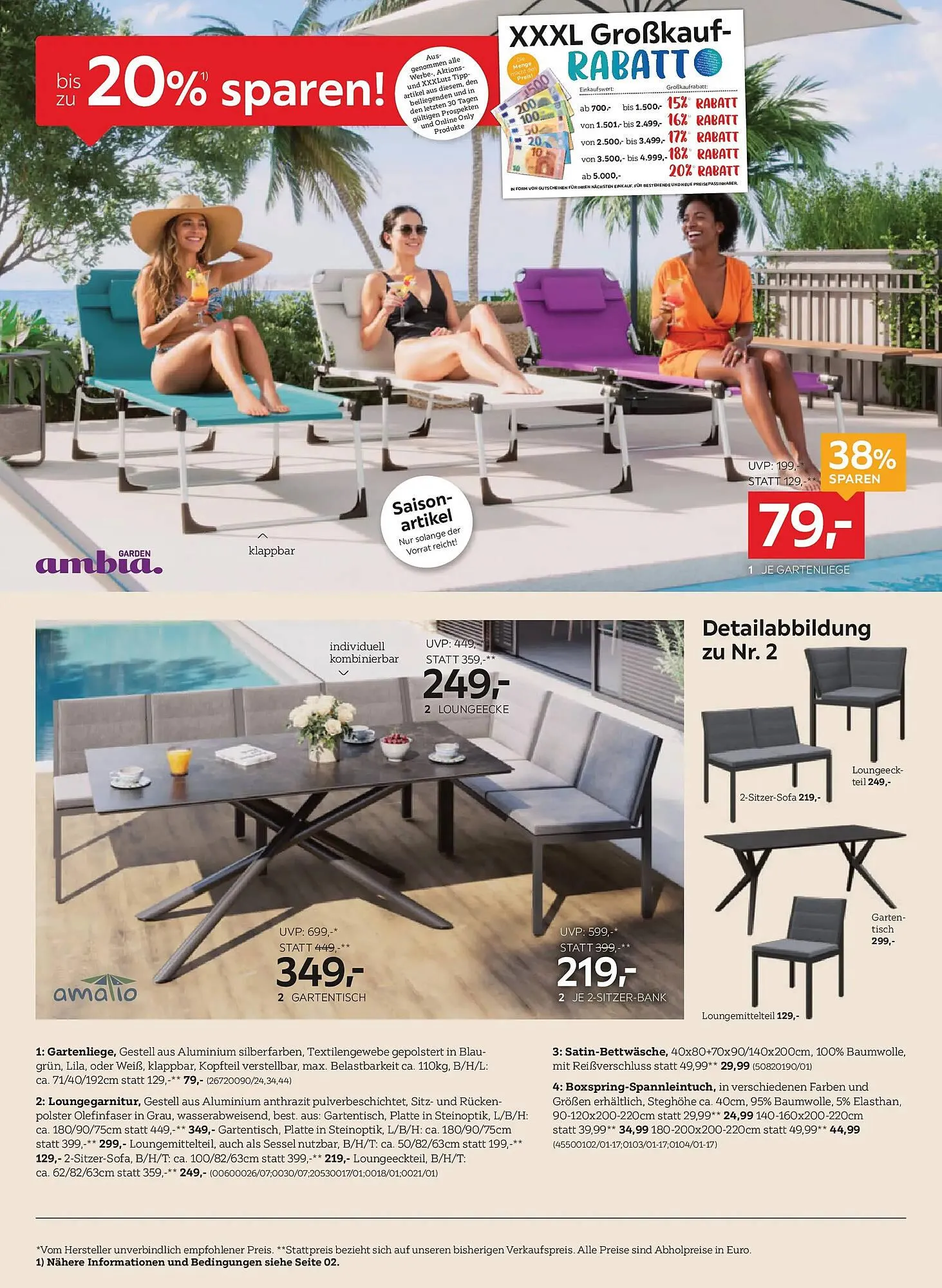 XXXLutz Prospekt von 7. April bis 14. April 2026 - Flugblätt seite  12