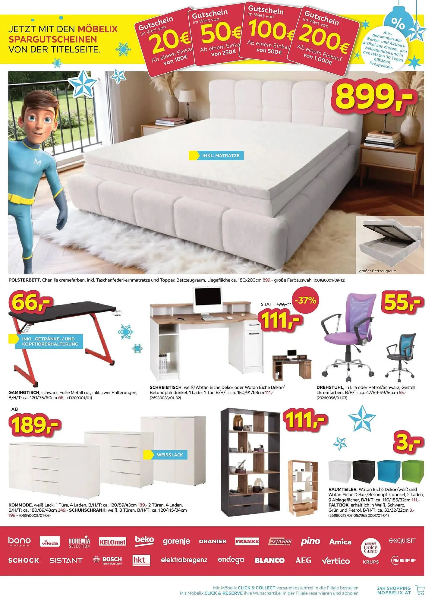 Möbelix Prospekt von 16. Dezember bis 22. Dezember 2025 - Flugblätt seite  3