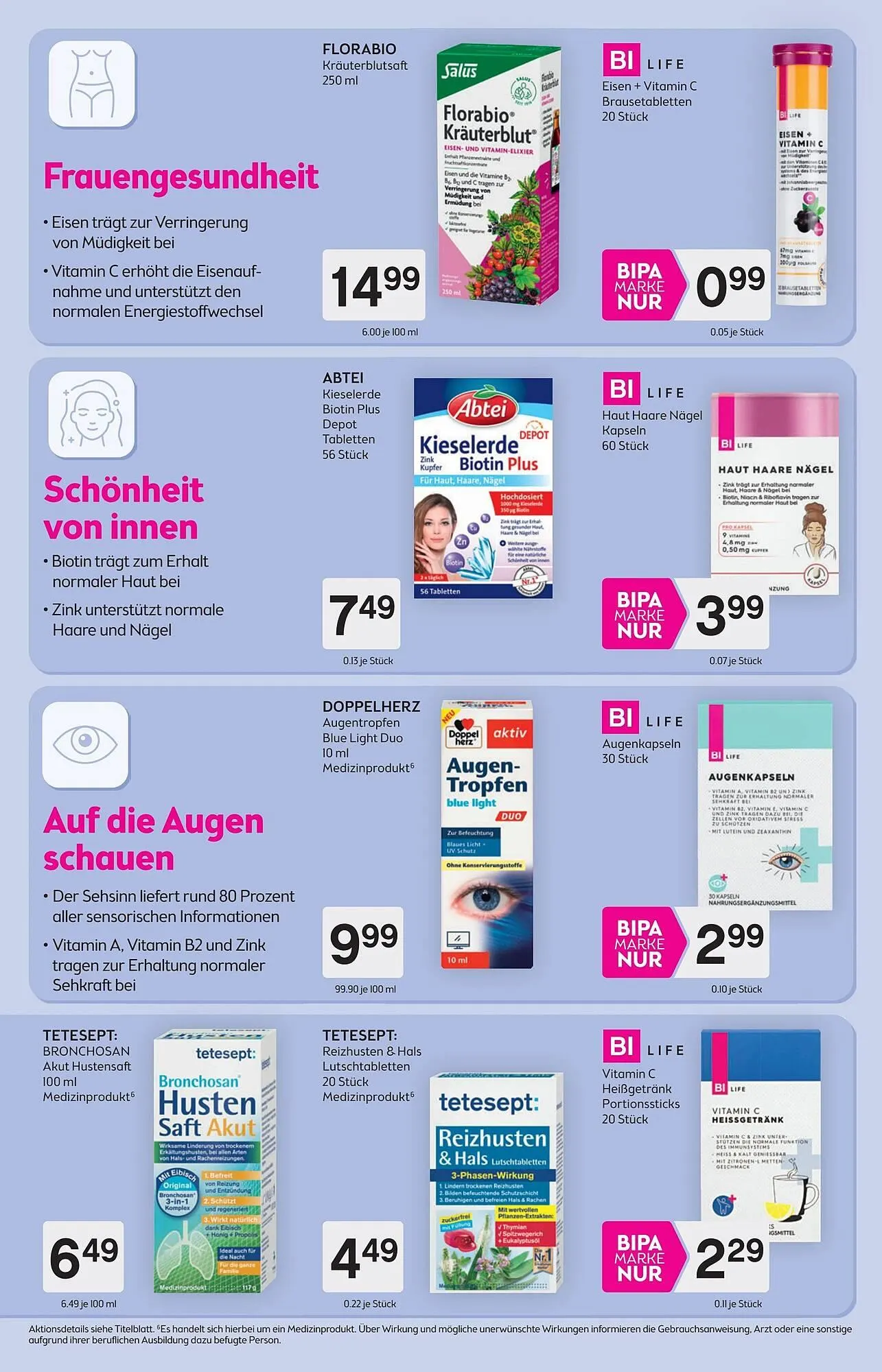 Bipa Flugblatt von 10. Oktober bis 24. Oktober 2024 - Flugblätt seite 7