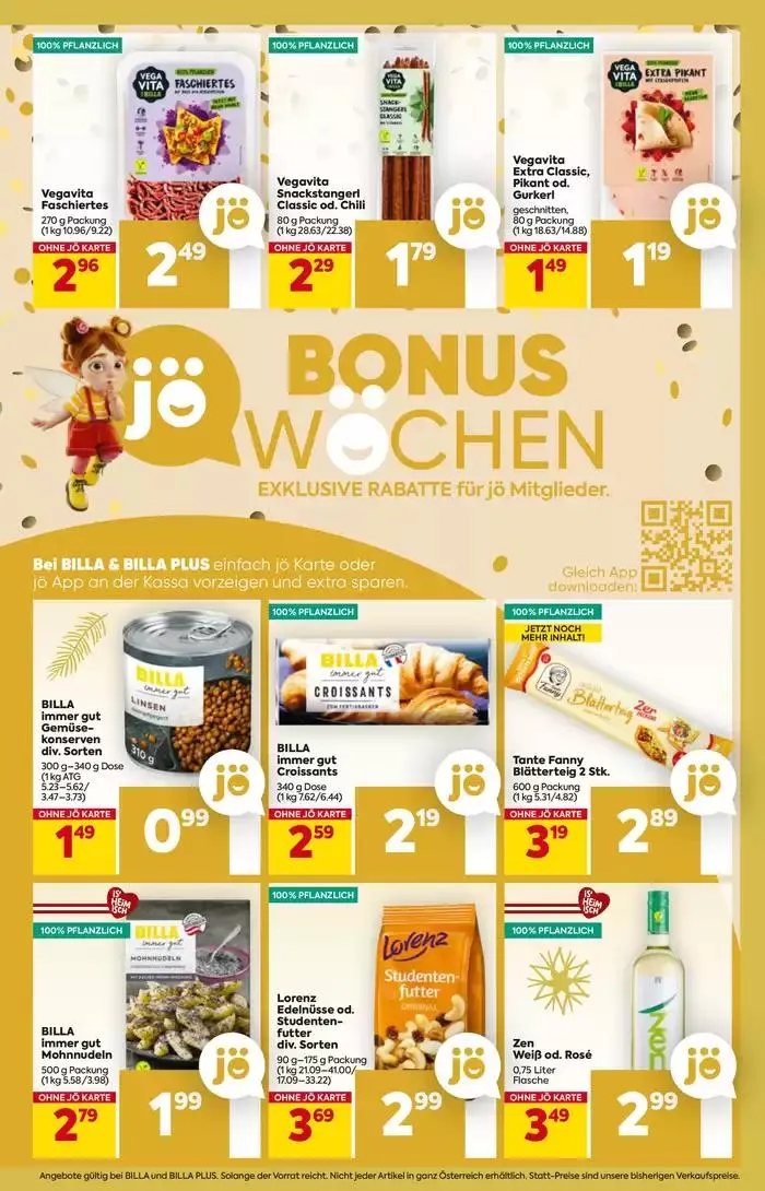 BILLA PLUS Flugblatt von 28. November bis 12. Dezember 2024 - Flugblätt seite 3