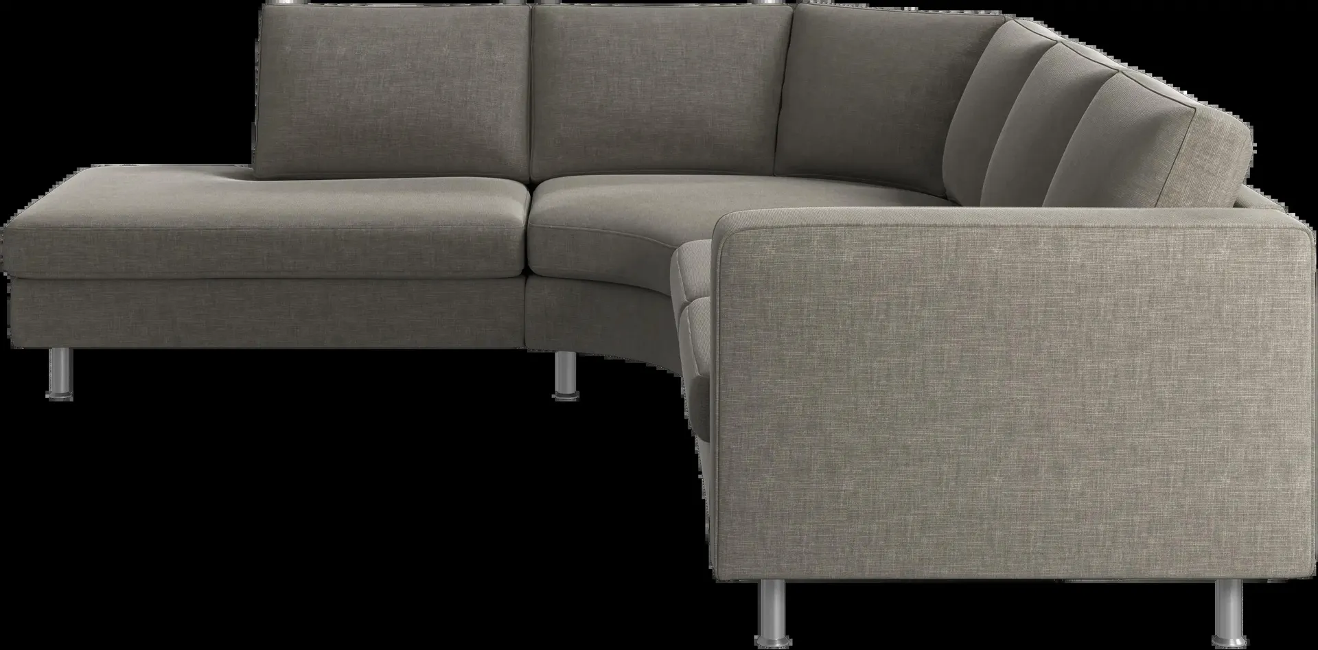 Indivi sofa with round resting unit