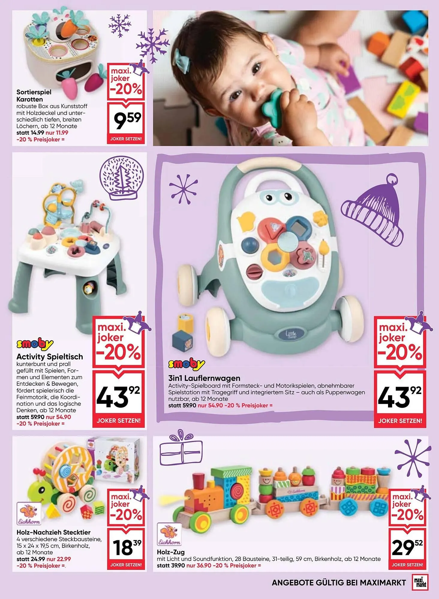 Maximarkt Flugblatt von 30. Oktober bis 24. Dezember 2025 - Flugblätt seite  19