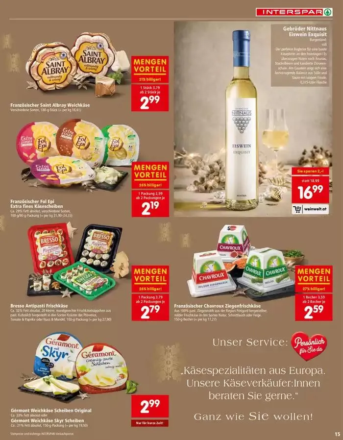 Große Auswahl an Angeboten von 21. November bis 5. Dezember 2024 - Flugblätt seite  15
