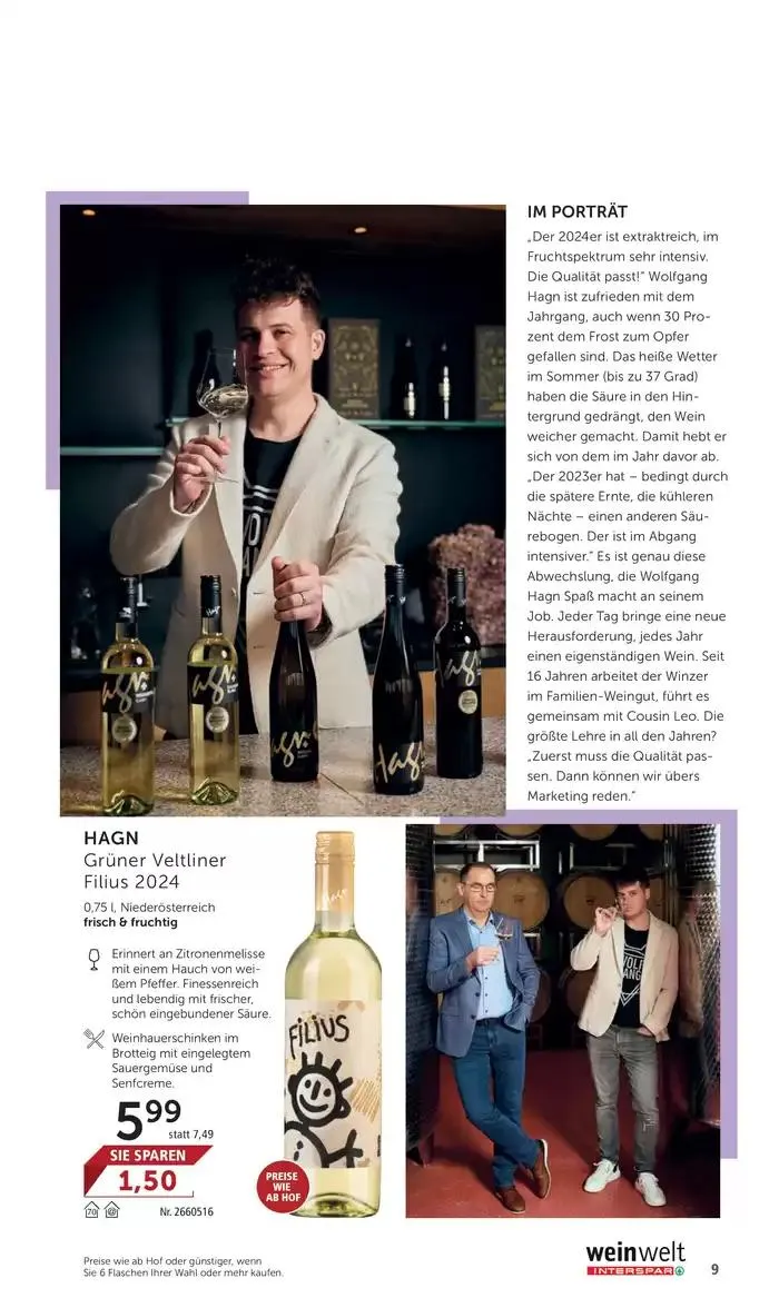 Tolles Angebot für Schnäppchenjäger von 10. Jänner bis 17. Jänner 2025 - Flugblätt seite  9