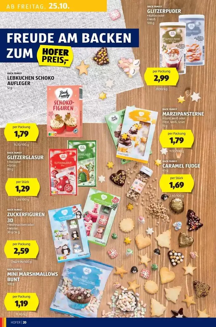 Blättern Sie online im HOFER Flugblatt von 23. Oktober bis 6. November 2024 - Flugblätt seite  22