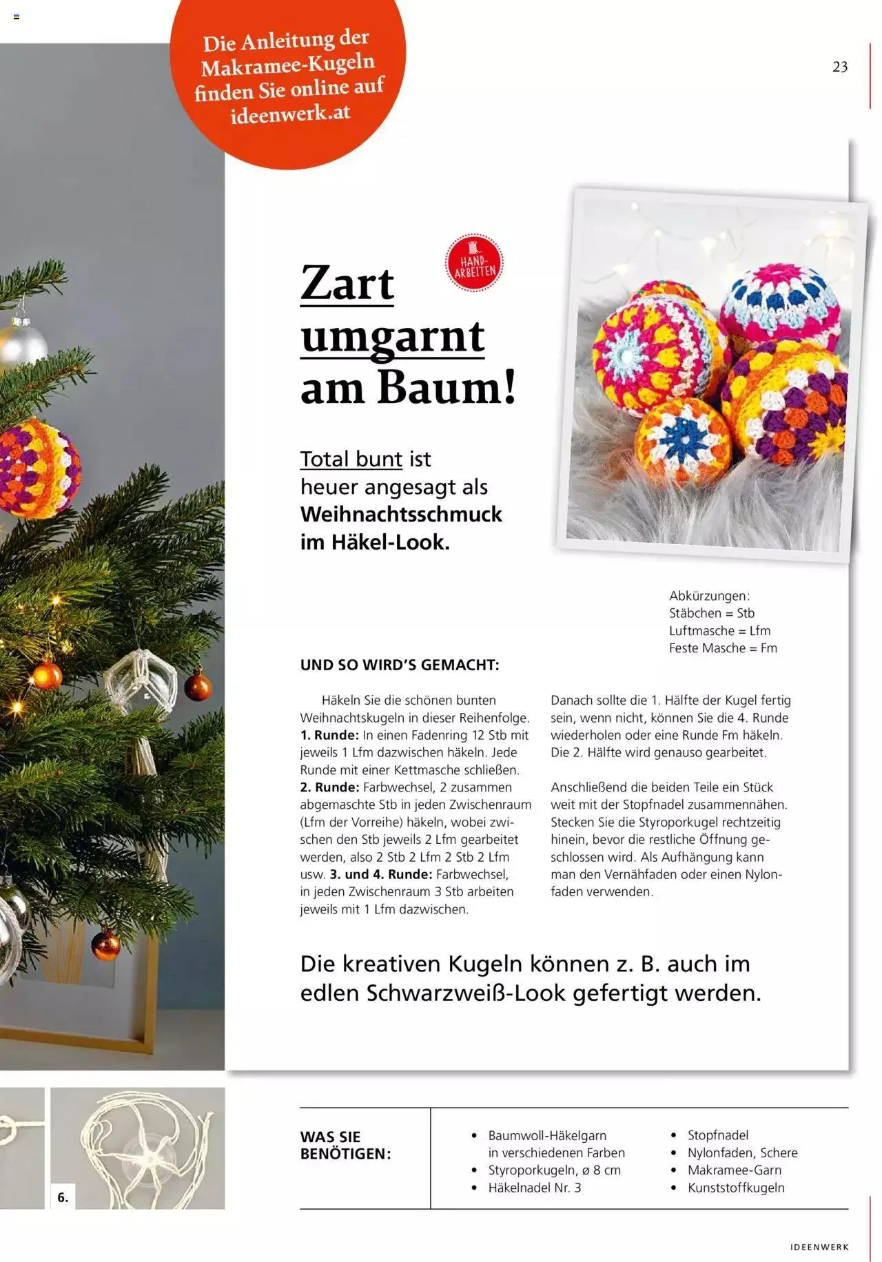 Pagro-Diskont - Ideenwerk von 3. November bis 31. Dezember 2023 - Flugblätt seite  23