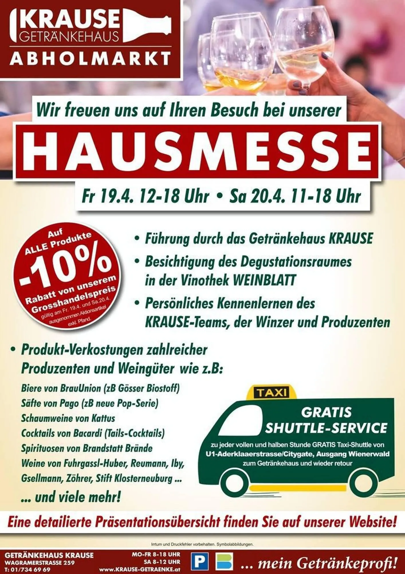 Krause Getränke Flugblatt von 1. April bis 21. April 2024 - Flugblätt seite  