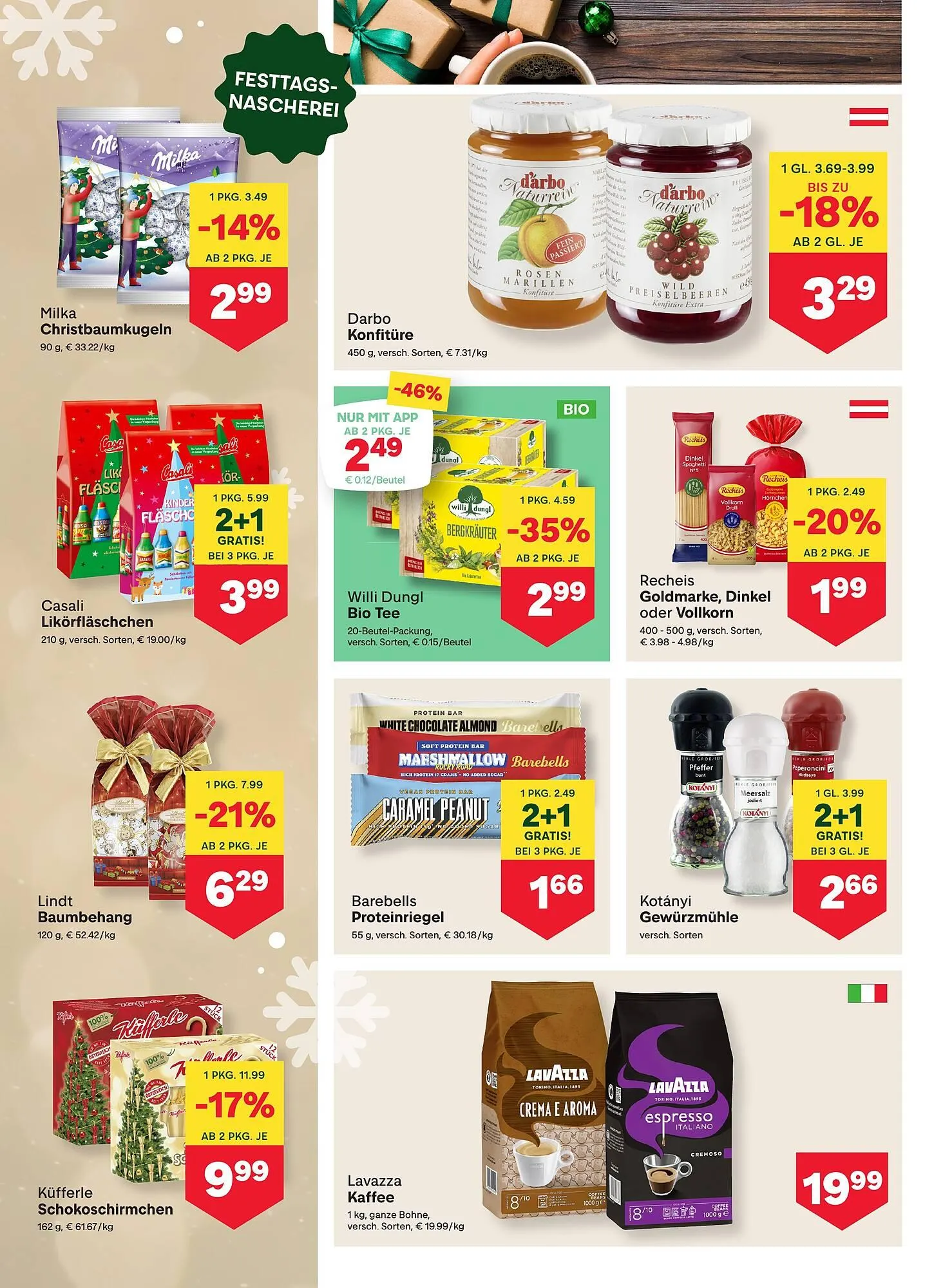 MPreis Flugblatt von 4. Dezember bis 10. Dezember 2025 - Flugblätt seite  6