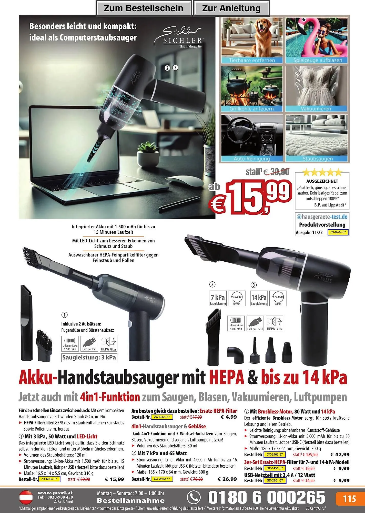 Pearl Flugblatt von 31. Juli bis 21. Dezember 2025 - Flugblätt seite  115