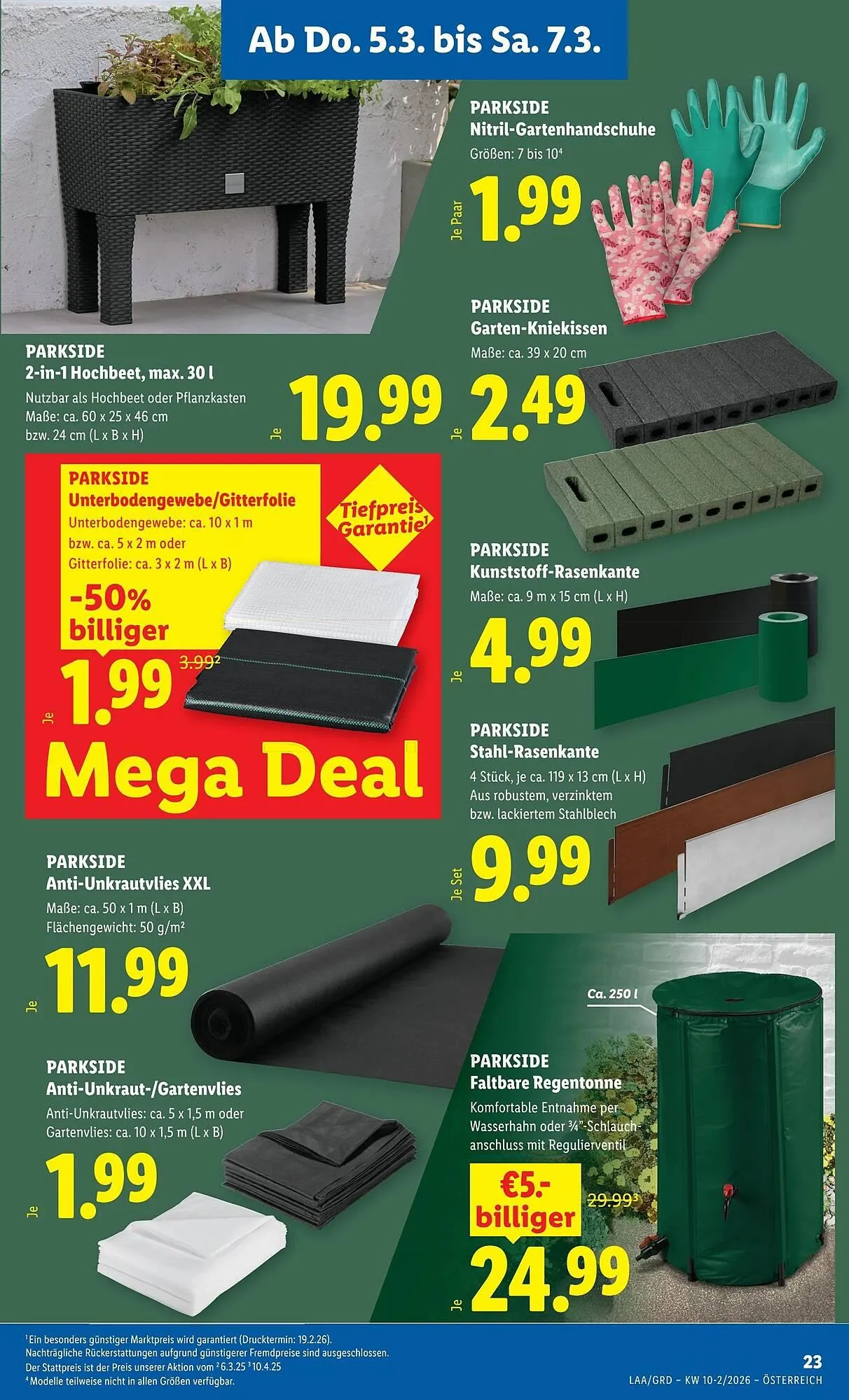 Lidl Flugblatt von 5. März bis 7. März 2026 - Flugblätt seite 27