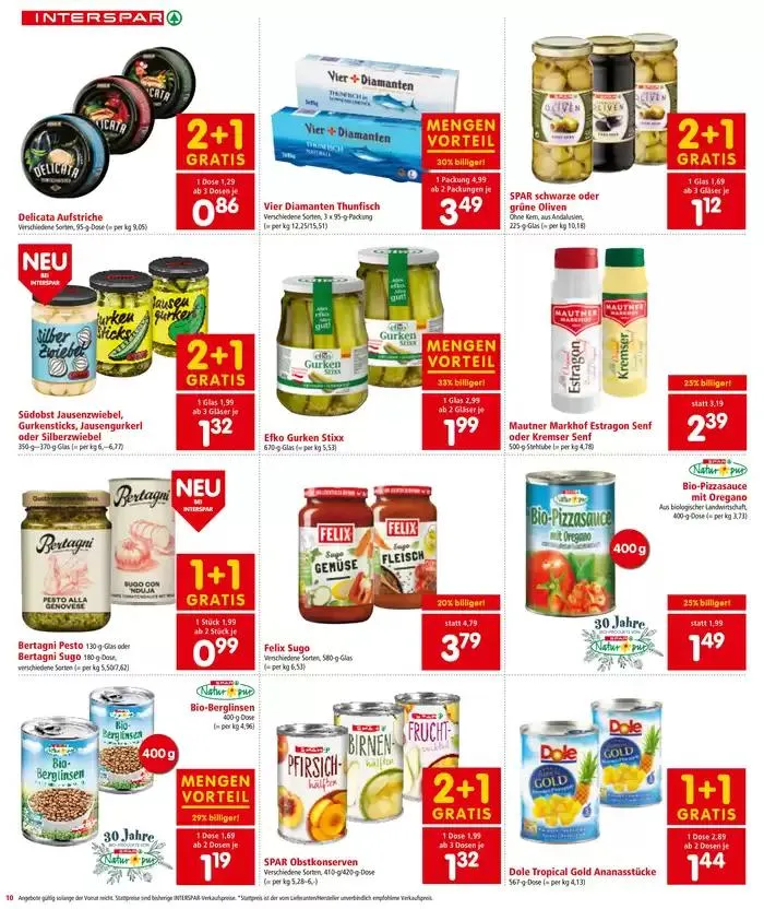 Aktuelle Sonderaktionen von 28. Jänner bis 11. Februar 2025 - Flugblätt seite  10