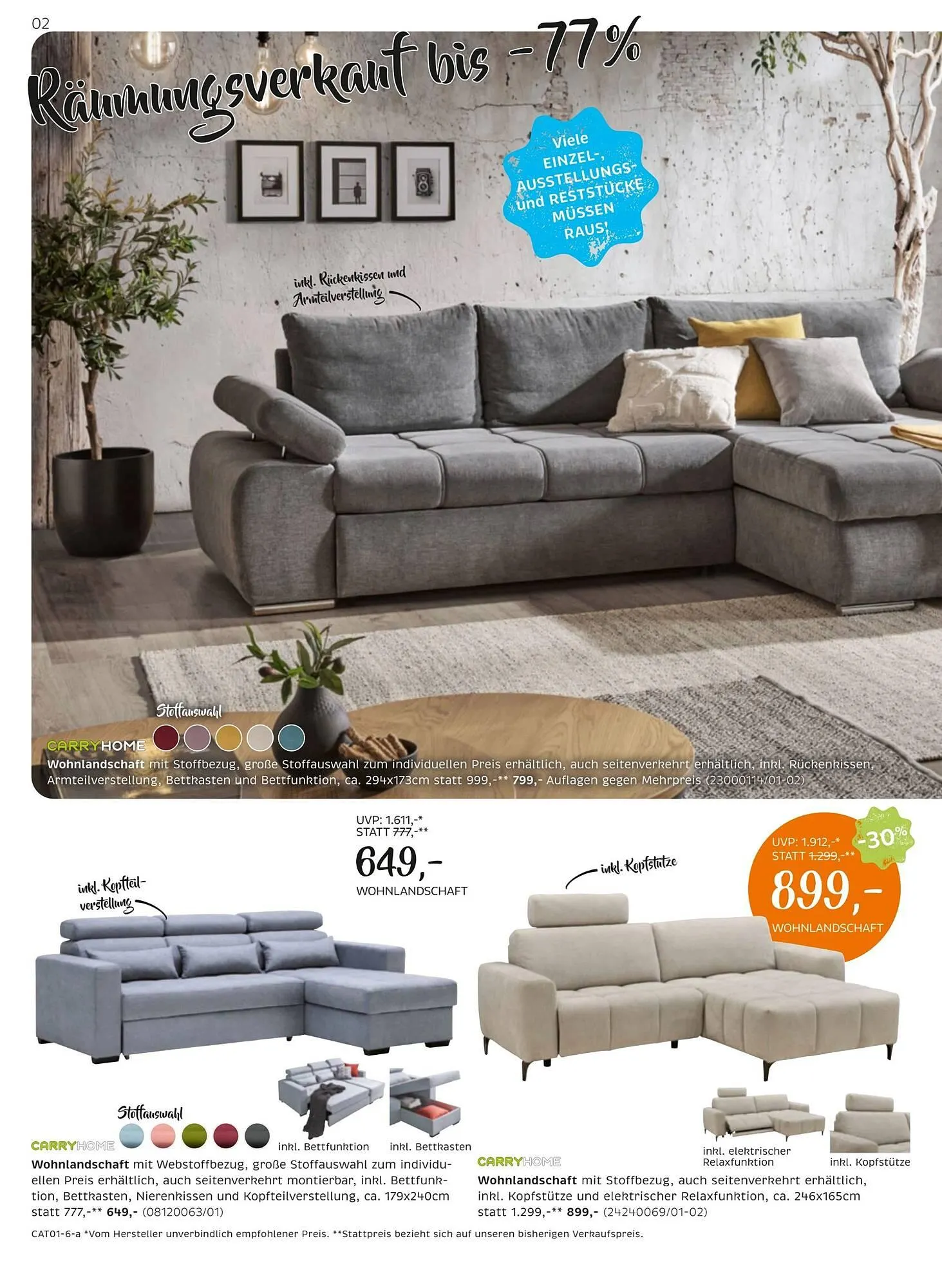 XXXLutz Prospekt von 22. Dezember bis 6. Jänner 2026 - Flugblätt seite  2