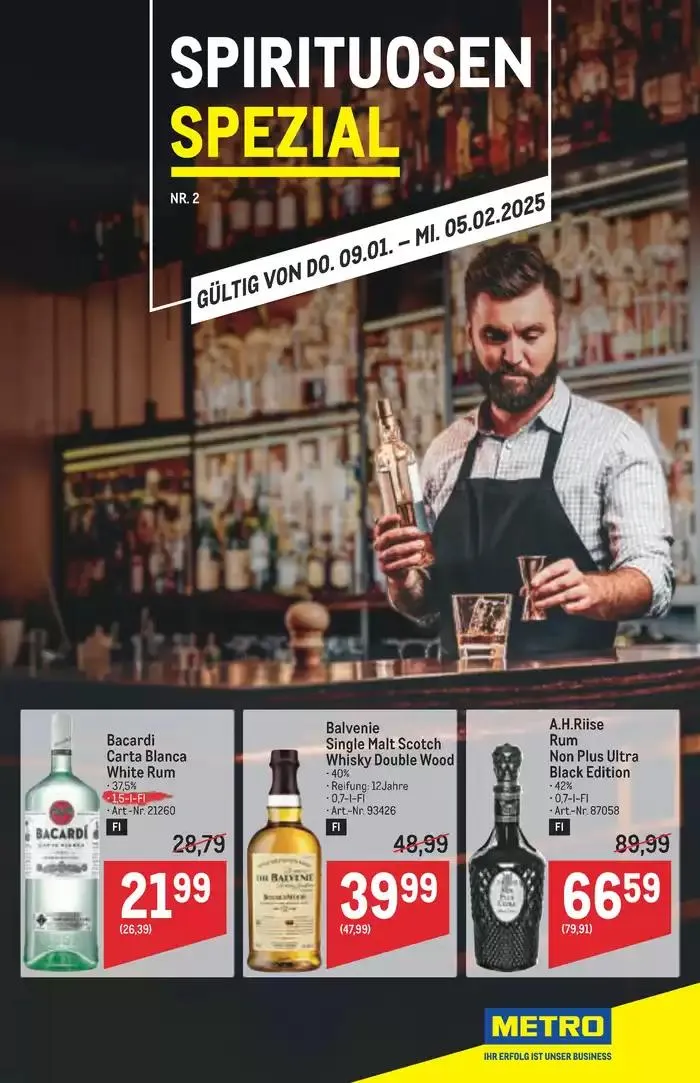 Unsere besten Schnäppchen von 8. Jänner bis 22. Jänner 2025 - Flugblätt seite 1