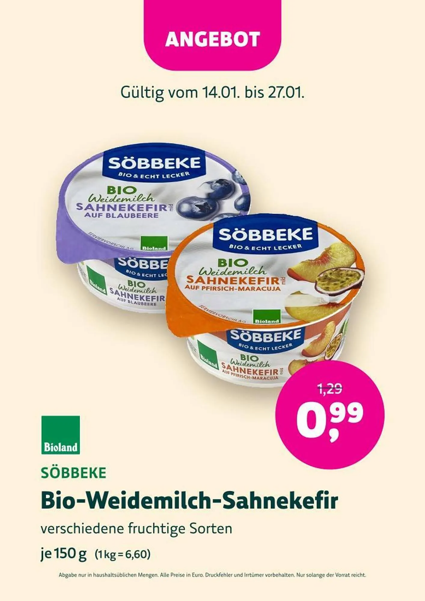 Denn's Biomarkt Flugblatt von 14. Jänner bis 27. Jänner 2026 - Flugblätt seite  39
