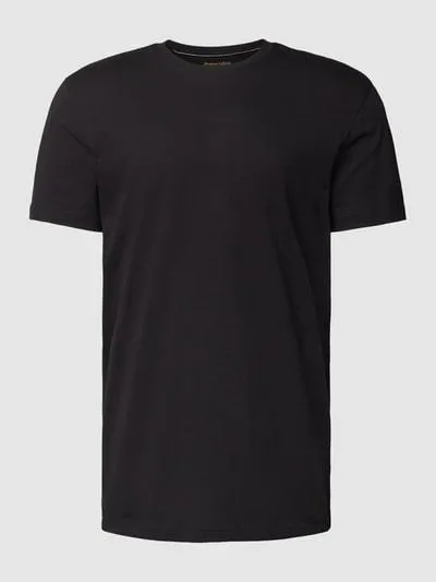 T-Shirt mit Rundhalsausschnitt in black