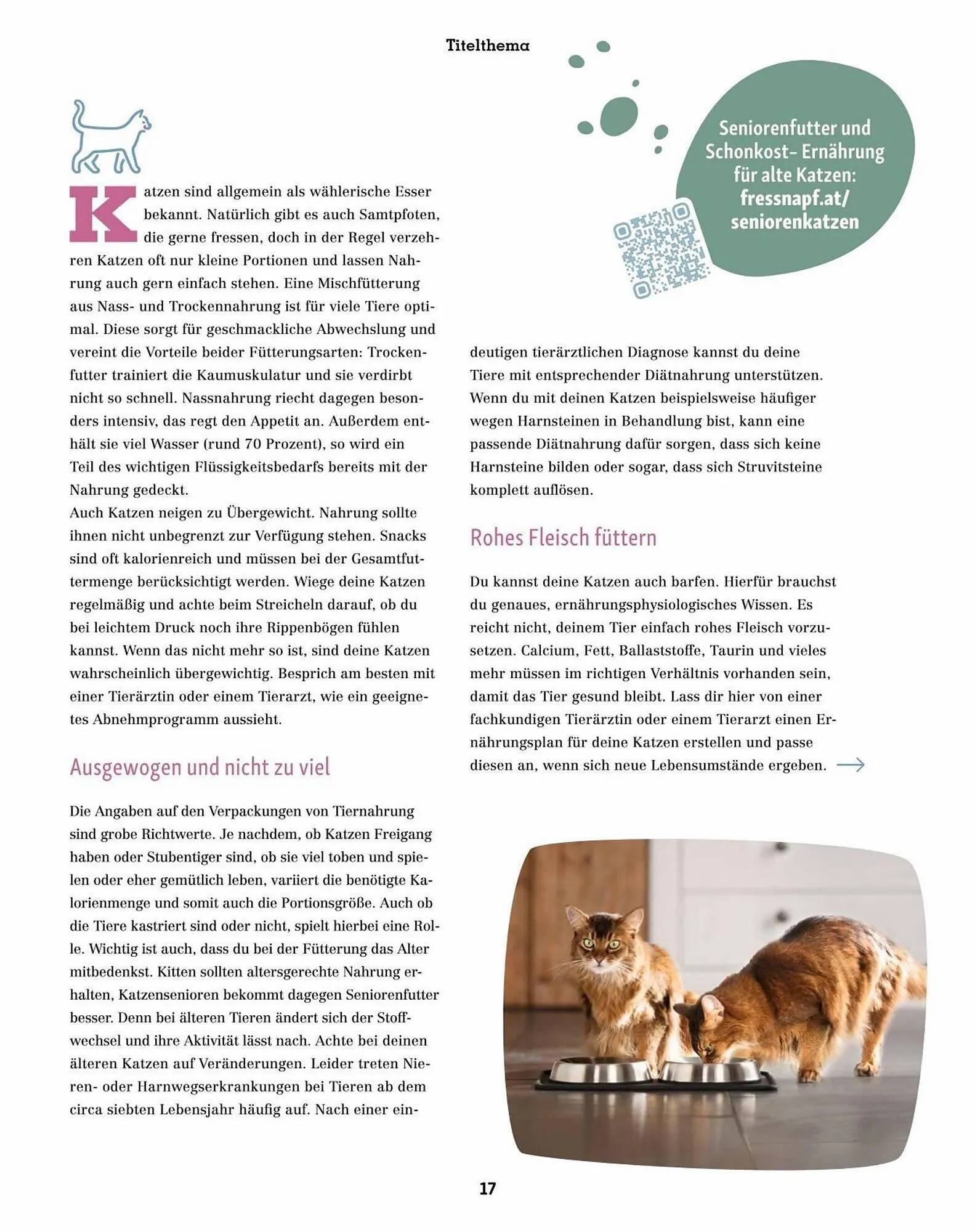 Fressnapf Flugblatt von 30. August bis 31. Oktober 2023 - Flugblätt seite  17