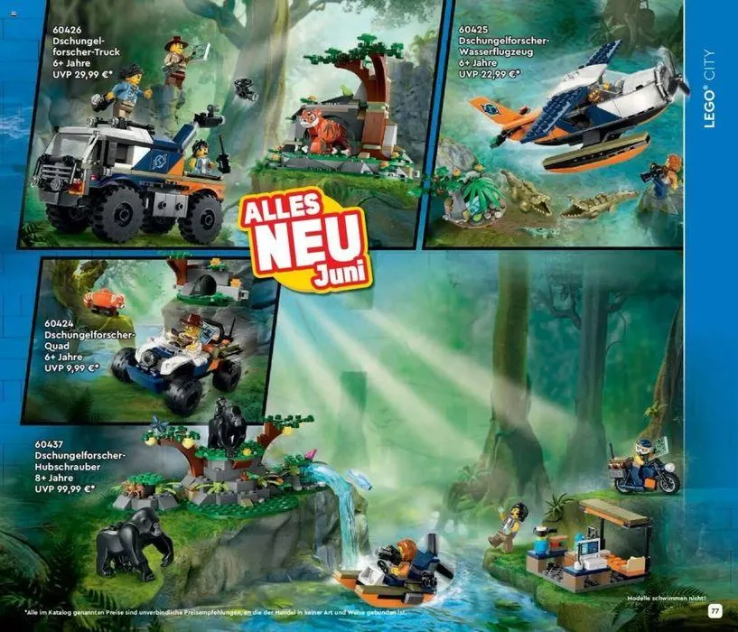 Lego Juni-Dezember 2024 von 14. Juni bis 31. Dezember 2024 - Flugblätt seite 77