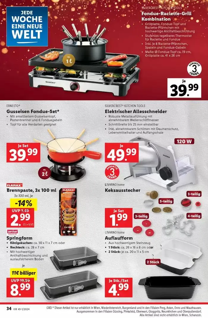 Aktuelle Flugblätter Ab Donnerstag, 28.11. von 28. November bis 4. Dezember 2024 - Flugblätt seite 36