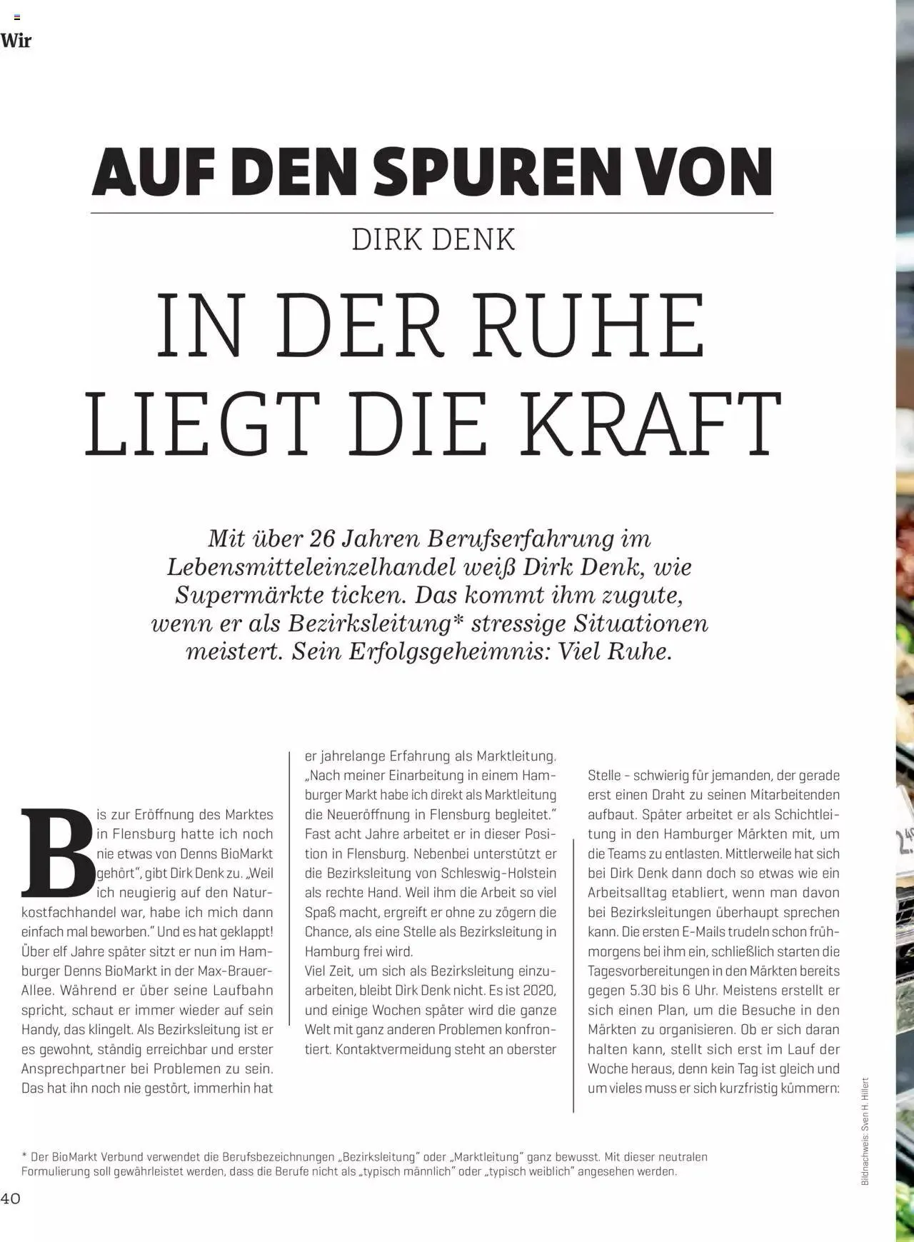 Denns BioMarkt KREO Magazin von 14. Februar bis 3. März 2024 - Flugblätt seite 40