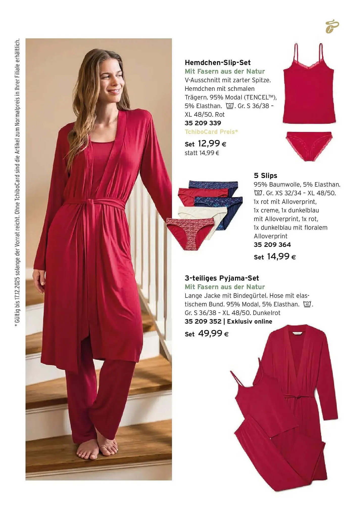 Tchibo Eduscho Flugblatt von 6. November bis 19. November 2025 - Flugblätt seite  19