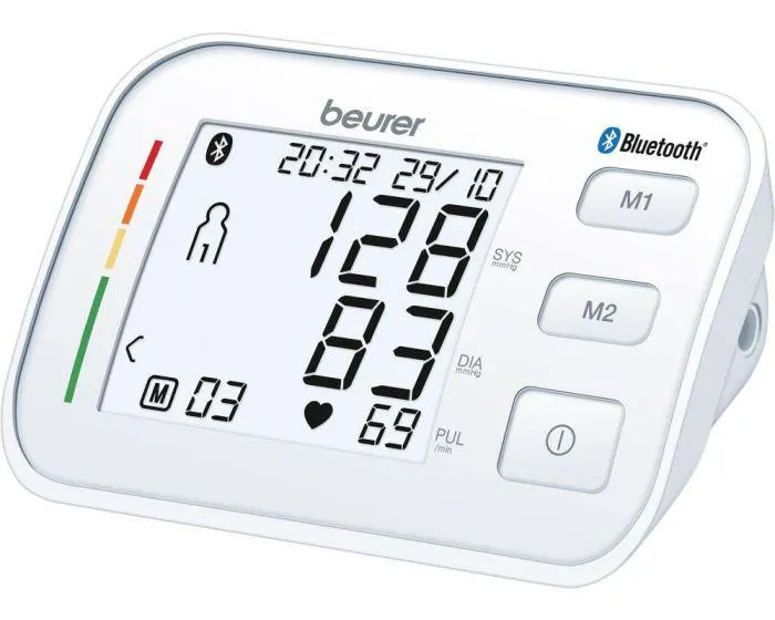 Beurer Oberarm-Blutdruckmessgerät BM 57 Bluetooth