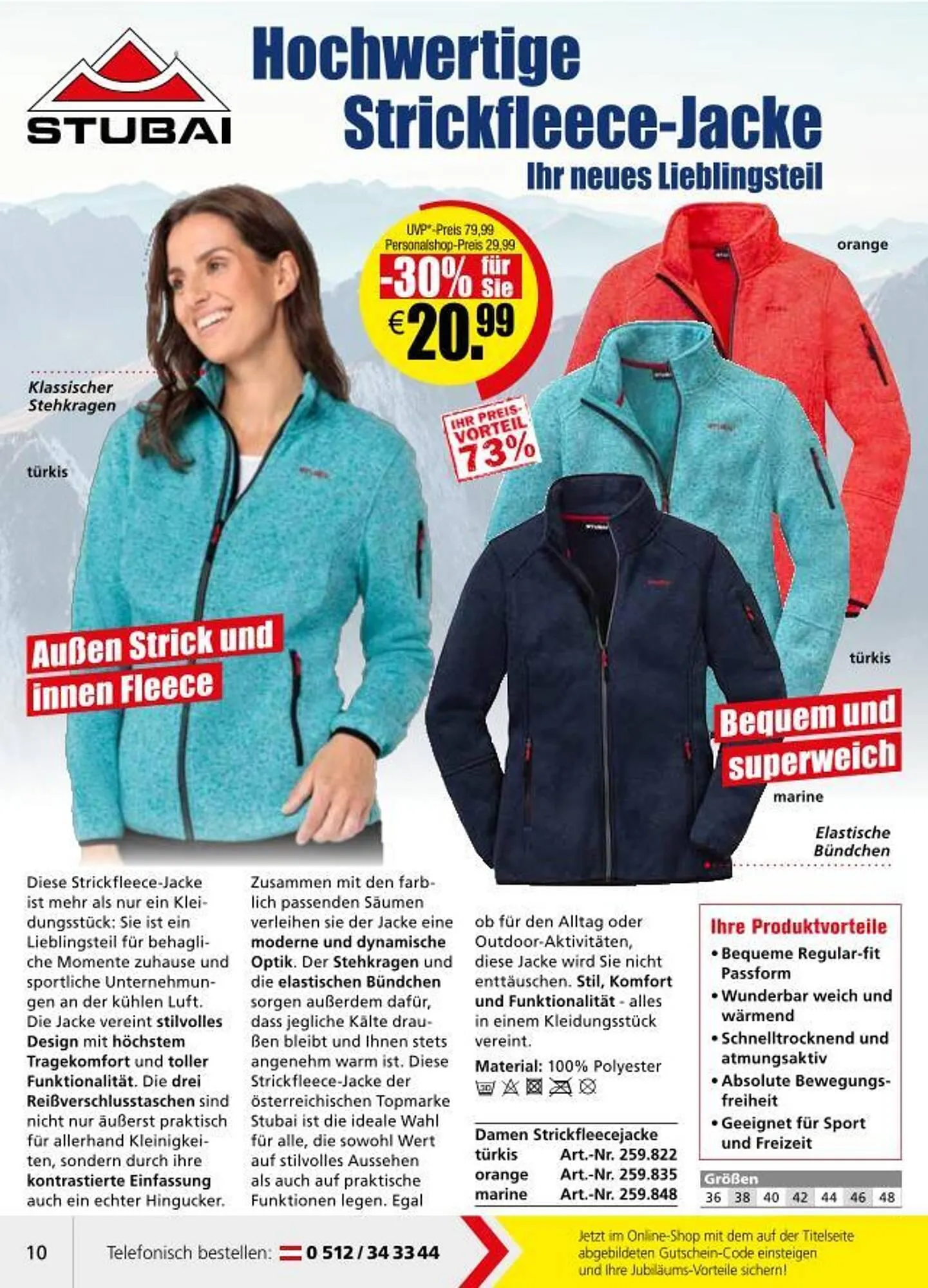 Personalshop Flugblatt von 1. November bis 30. November 2024 - Flugblätt seite  10