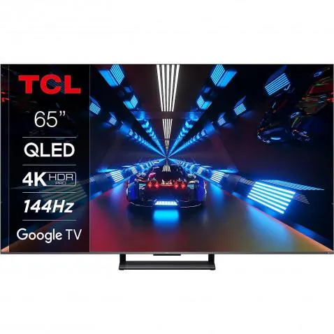 TCL 65C735 4K QLED 144Hz TV 164 cm (65") Google TV Game Master Pro