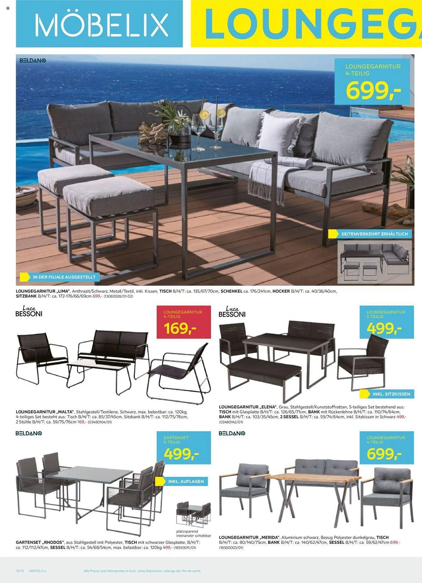 Möbelix Flugblatt von 1. März bis 30. September 2023 - Flugblätt seite 12