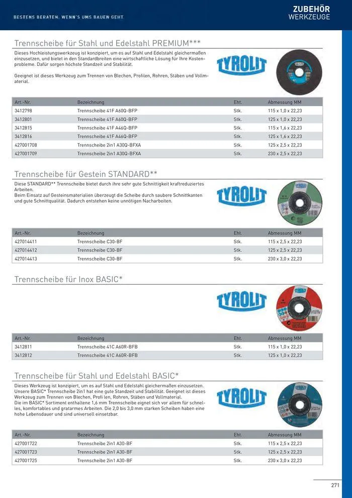 Galabau 2024/25 von 5. Juni bis 31. Dezember 2025 - Flugblätt seite  268